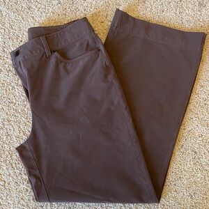 lululemon athletica Brown Wide Leg Pants